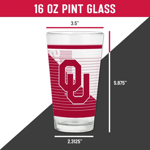 Miniatura 5 de Rico Industries NFL Football Main - Juego de 2 vasos clásicos de 16 onzas con logotipo impreso digitalmente, apto para lavavajillas NFL Football