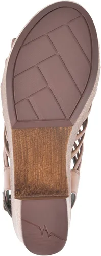 Miniatura 6 de WHITE MOUNTAIN Sandalia de tacón para mujer, Blanco