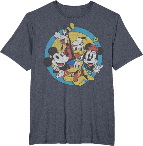 Miniatura 29 de Disney Camiseta retro de Mickey and Friends Group Shot