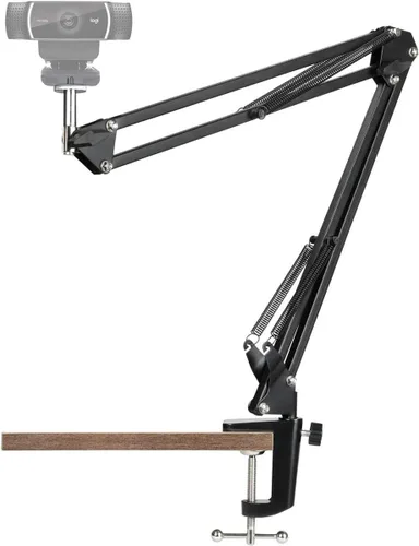 Miniatura 4 de Technical Pro Brazo de grúa de suspensión para cámara web con base y abrazadera de escritorio