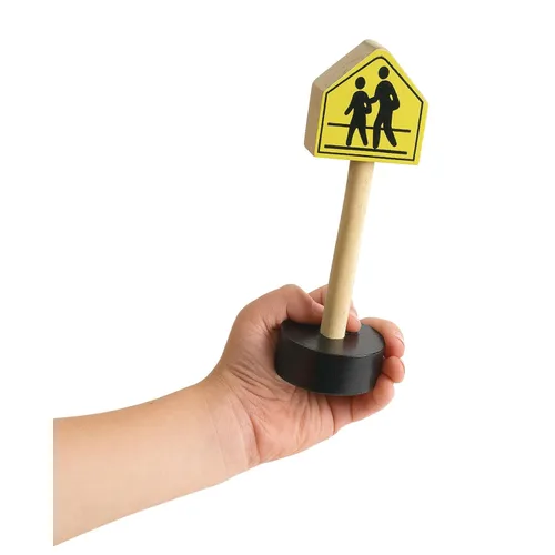 Miniatura 4 de Excellerations Juego de letreros de madera de alta calidad para niños, 15 piezas, 5.5 pulgadas de alto, compatible con juegos de trenes para niños
