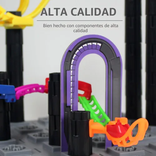 Miniatura 3 de ThinkFun Roller Coaster Challenge STEM Juguete y juego de construcción para niños y niñas de 6 años en adelante - Finalista del Juego del Año de TOTY