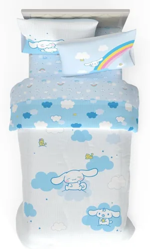 Miniatura 81 de Franco - Juego de ropa de cama para niños, edredón y sábanas supersuaves con funda de almohada, 5 piezas, tamaño individual, Jurassic World, 6A1348