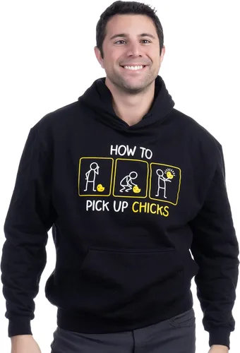 Miniatura 38 de Ann Arbor T-shirt Co. Sudaderas con capucha con estampado gráfico, divertidas camisetas con capucha para hombres o mujeres