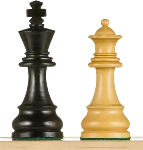 Miniatura 4 de Hastha Kalalu Piezas de ajedrez estilo Staunton oficial del torneo, juego de ajedrez de madera de lujo de caballero alemán, piezas de ajedrez