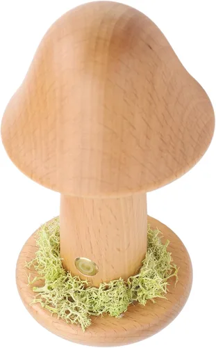 Miniatura 8 de YWBL-WH Lámpara de hongo regulable sin pasos recargable con 3 temperatura de color sin cuerda giratoria superior LED lámpara de escritorio
