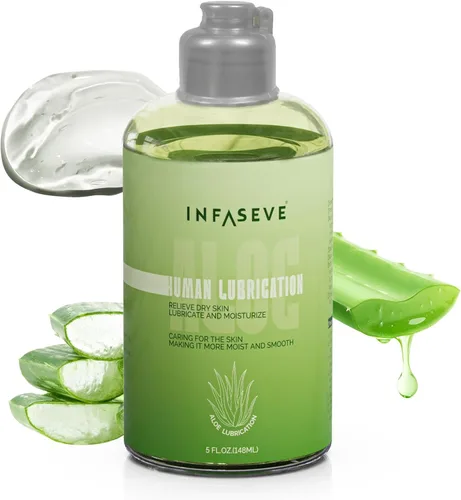 Lubricante personal a base de agua con aloe vera, lubricante sexual de larga duración, lubricante vaginal y anal, lubricantes sexuales de equilibrio