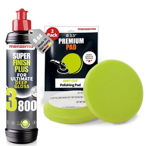 Miniatura 7 de Menzerna “Super Finish Plus 3800” Pulimento de brillo profundo para un acabado de espejo perfecto Compuesto de pulido para micro arañazos