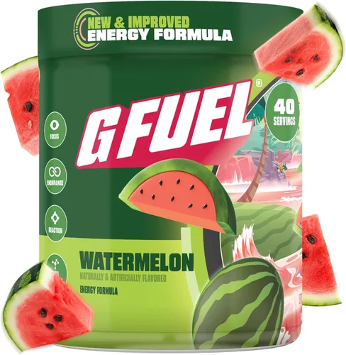 Miniatura 9 de G Fuel Hype Sauce 2.0 - Bebida energética en polvo, mezcla de cafeína preentrenamiento para juegos, amino de enfoque sin azúcar, vitamina +