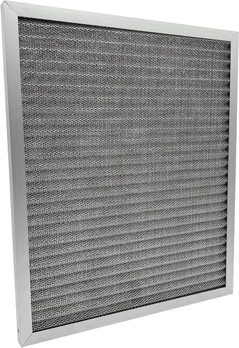 Miniatura 3 de Filtro de aire lavable (16 x 19 x 1 pulgadas), filtro de aire electrostático de aluminio para horno y aire acondicionado central