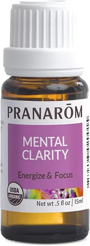 Miniatura 8 de Pranarom - Aceite esencial de claridad mental y enfoque, aceite esencial puro para difusores, aceite aromático revitalizante, lavanda, limón, menta