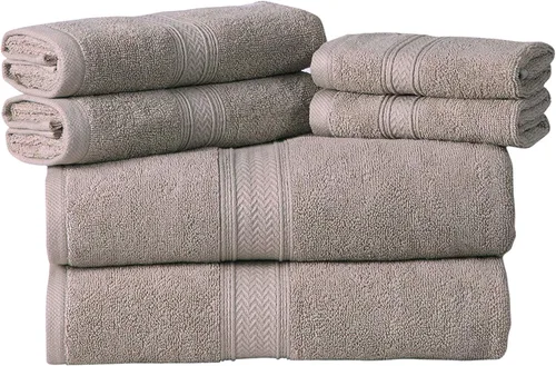 Miniatura 34 de HILLFAIR 600 GSM- 40 x 80 pulgadas- 100% algodón juego de 2 toallas de baño XXL extragrandes- suaves altamente absorbentes toallas de baño jumbo