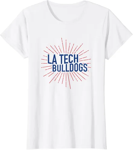 Miniatura 12 de Camiseta Louisiana Tech Bulldogs Burst, Blanco