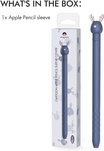 Miniatura 7 de AhaStyle Funda para Apple Pencil de 1ª generación, linda funda de silicona suave de dibujos animados, accesorios compatibles con Apple Pencil de 1ª
