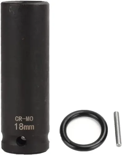 Miniatura 10 de FLZOSPER Toma de impacto de 6 puntos de 1/2 pulgada x 0.394 in de profundidad, 42 CR-MO