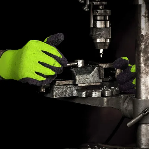 Miniatura 5 de Evridwear - Guantes de trabajo de látex arrugado recubiertos para manos, de seguridad para hombres, mujeres, uso múltiple general, construcción