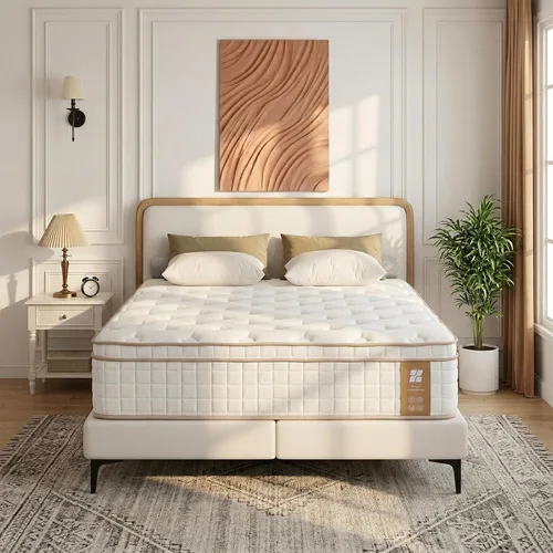 Miniatura 13 de Profus Colchón individual de 6 pulgadas con resorte Bonnell, colchón individual para niños, colchón de espuma viscoelástica para sueño toda la noche