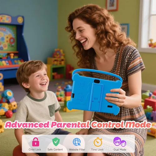 Miniatura 6 de Tablet para niños DIGITHINK de 7 pulgadas 3-9 con estuche protector, 4GB (2GB+2GB Expand) RAM 32GB ROM, tabletas para niños pequeños, dispositivo