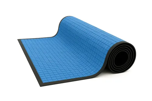 Miniatura 44 de Guardian WaterGuard - Tapete para rascador de limpiaparabrisas para interiores y exteriores, goma/nailon, 2 x 3 pies, color azul