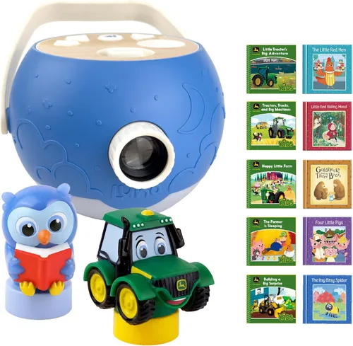 Miniatura 16 de Proyector de libros para niños, Thomas & Friends, 5 historias clásicas, lectura en voz alta, 10 canciones, luz nocturna, música relajante, cuentos