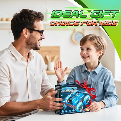 Miniatura 7 de Excitobo Coche de Control Remoto, 4WD 2.4GHz Coches RC Rápidos con Luces en las Ruedas, Juguetes para Niños de 3 a 12 Años, Regalos de Cumpleaños
