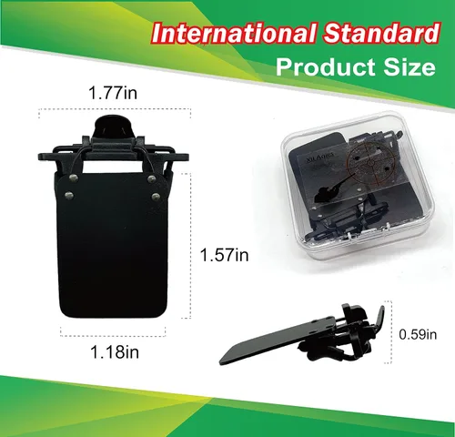 Miniatura 2 de international standard shooting glasses patches 2 piezas 1.575 x 1.181 in