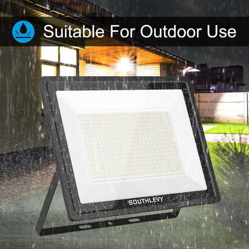Miniatura 3 de Luz de inundación LED de 150 W, IP66, impermeable, para exteriores, 15000 lm, 5000 K, luz de trabajo con enchufe e interruptor, luces de seguridad