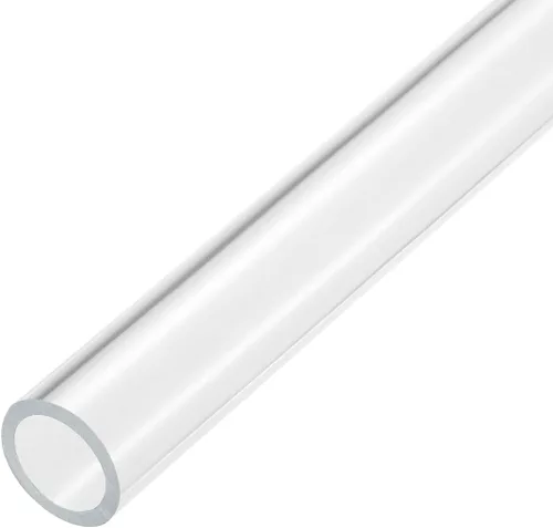 Miniatura 30 de MECCANIXITY Tubo acrílico transparente rígido redondo tubo 44mm (1.7") ID 50mm (2") OD 14" para lámparas y linternas, sistema de refrigeración por