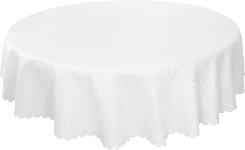 Miniatura 18 de Mantel EcoSol Designs de microfibra, con estampado de damascos, resistente a las arrugas y las manchas