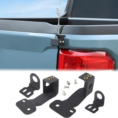 Miniatura 8 de Aunginsy Soporte de antena para portón trasero de automóvil compatible con Ford Maverick 2022 2023 2024 2025 Pickup lado izquierdo Soporte