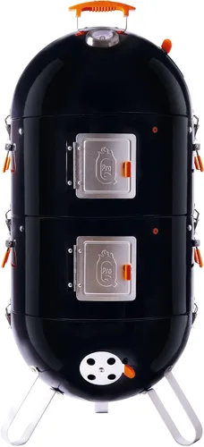 Miniatura 10 de ProQ Ahumador de barbacoa (Excel V4) - Ahumador de carne de carbón 4 en 1 - Ahumador y parrillas al aire libre - Barbacoa con ahumador