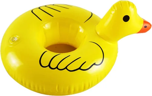 Miniatura 7 de Soportes de bebidas flotantes para piscina, inflables para bebidas, posavasos con mini bomba de aire Multicolor