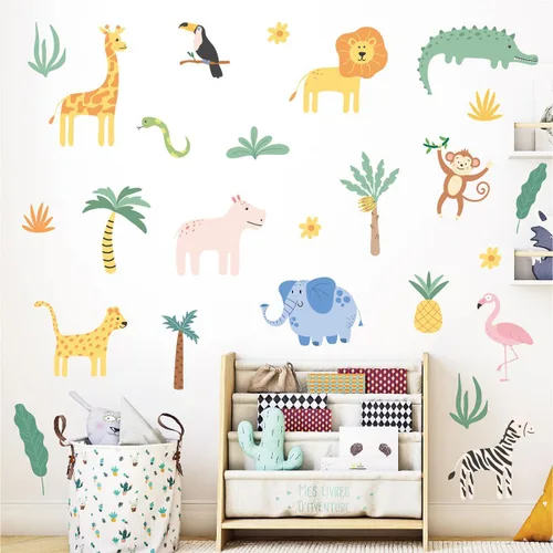 Miniatura 14 de AOWDIAO 153 piezas de calcomanías de lunares acuarela para pared, adhesivas y despegables, calcomanías de vinilo para decoración de dormitorio