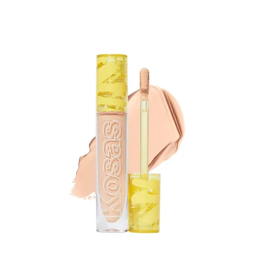 Miniatura 13 de Kosas Revealer Corrector - Maquillaje de cobertura media con ácido hialurónico, oculta las ojeras debajo de los ojos, manchas oscuras e Tono 6.8 W