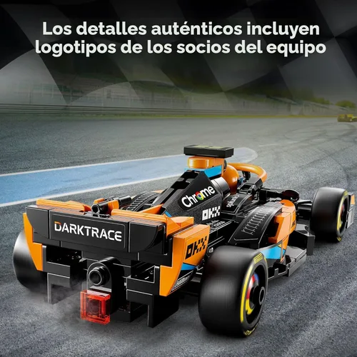 Miniatura 6 de LEGO Speed Champions 2023 McLaren Fórmula 1 Juguete de auto de carreras para jugar y exhibir, juego de juguetes McLaren construible para niños, idea