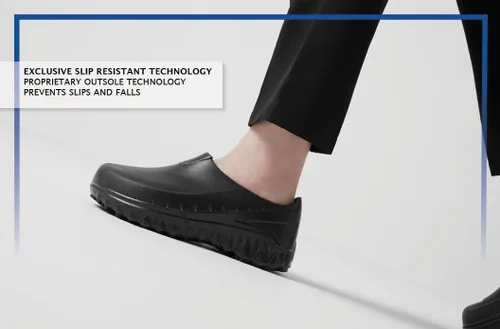 Miniatura 7 de Shoes for Crews Unisex Slip-Resistant Work Clogs - Comfortable, Non-Slip Work Shoes for Men & Women in Food Service, Healthcare, Hospitality - Negro