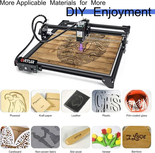 Miniatura 2 de ORTUR Laser Master 2 S2 4000mW Laser Engraver Laser Engraving Cutting Machine (LU1-3), Laser Class 4
