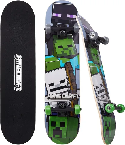 Miniatura 7 de 31-Inch Skateboard, 9-Ply Maple Deck, ABEC 5 Bearings