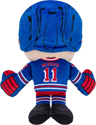 Miniatura 7 de Bleacher Creatures New York Rangers Mark Messier - Peluche de 8 pulgadas de la NHL Kuricha sentado – Leyenda de la NHL inspirada en Chibi suave Los