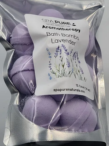 Miniatura 2 de Bombas de baño de aceite esencial, fabricadas en Estados Unidos con leche de coco y manteca de karité, para un lujoso baño de spa en casa