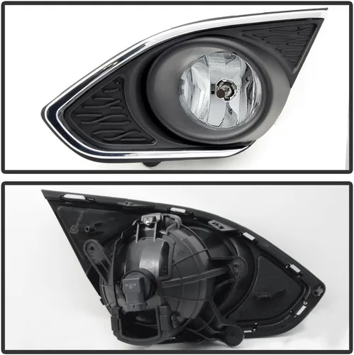 Miniatura 2 de ACANII - Para reemplazo 2013 2014 2015 Chevy Spark parachoques antiniebla luces de conducción lámparas w/interruptor montaje conductor y pasajero