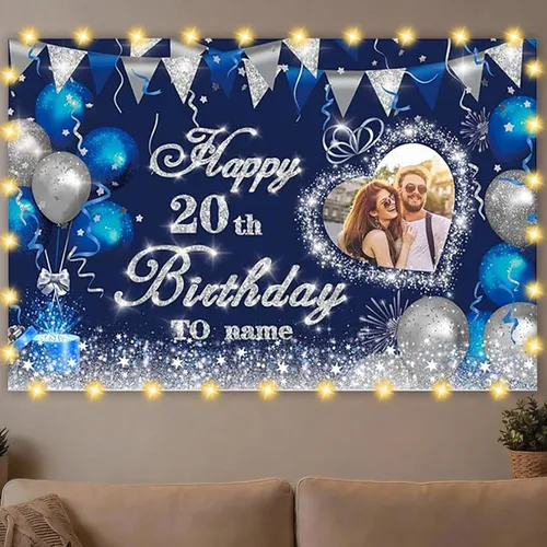 Miniatura 39 de Dicodes Decoraciones de cumpleaños de unicornio personalizadas para niñas, pancarta de cumpleaños de unicornio, decoración de cumpleaños de princesa