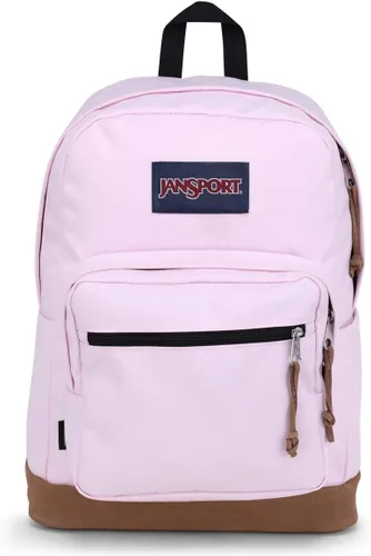 Miniatura 32 de Mochila JanSport Right Pack - Mochila duradera para el día con bolsillo acolchado para portátil de 15 pulgadas, Rosa brumosa, Tamaño único