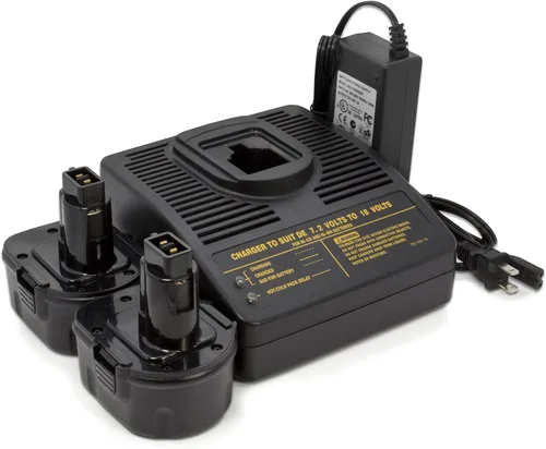 Miniatura 5 de ExpertPower Paquete de 2 baterías NiCd de 12 V 2000 mAh para Dewalt DC9071 DW9072 DW9071 DE9075 DE9074 DE9072 DE9071 DE9037 397745-01 152250-27