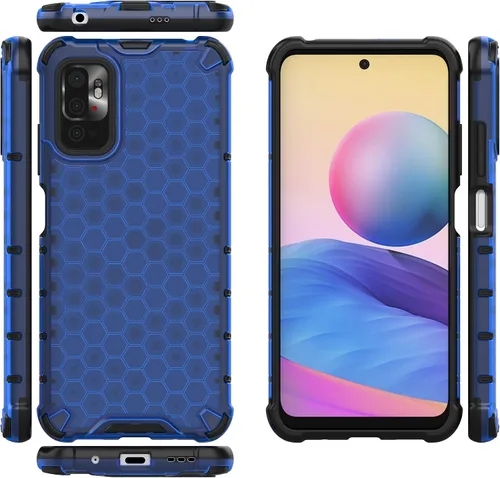 Miniatura 92 de Funda para Xiaomi Poco M5s 4G, Funda para Redmi Note 10 4G / Note 10S 4G / Note 11 SE (India) Case Case 2 en 1 Funda para teléfono Blanco