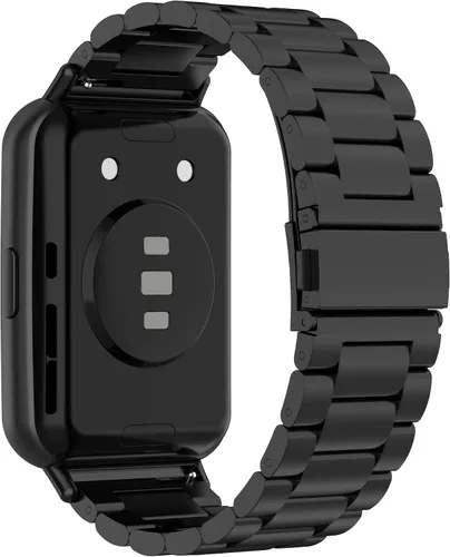 Miniatura 2 de Correa de reloj de repuesto compatible con Huawei Watch Fit 2, correa de repuesto de metal de acero inoxidable, accesorios compatibles con Huawei