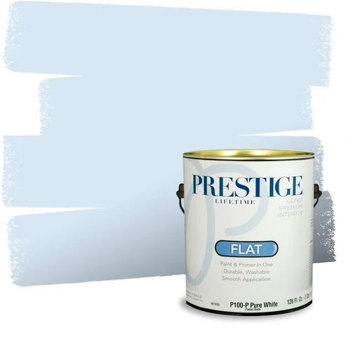 Miniatura 1627 de Pintura Exterior + imprimación PRESTIGE, todo-en-uno, 1 galón, acabado mate, color comparable al Valspar* Royal Gray* VS151-Gris real