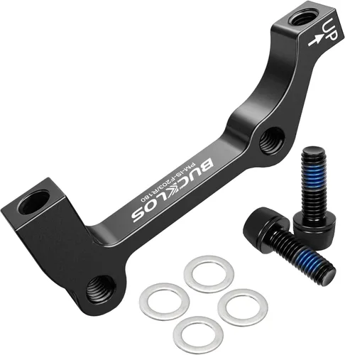 Miniatura 10 de BUCKLOS PM/es Adaptador de montaje de pinza de freno de disco delantero 180/7.992 in Accesorios de piezas de engranajes, adaptador de rotor
