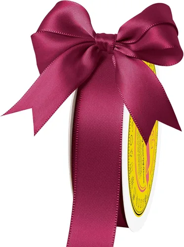 Miniatura 57 de Cinta de satén blanca antigua de doble cara de 1-1/2 pulgadas x 50 yardas, cinta de poliéster para envolver regalos, día de San Valentín, bodas