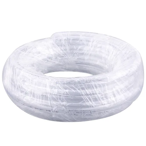 Miniatura 2 de DERNORD Tubo de PVC 5/16 "ID X 7/16" OD Flexible Manguera de vinilo transparente de 10 pies para grado alimenticio
